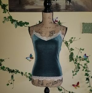 New York & Company Velvet Camisole, size small